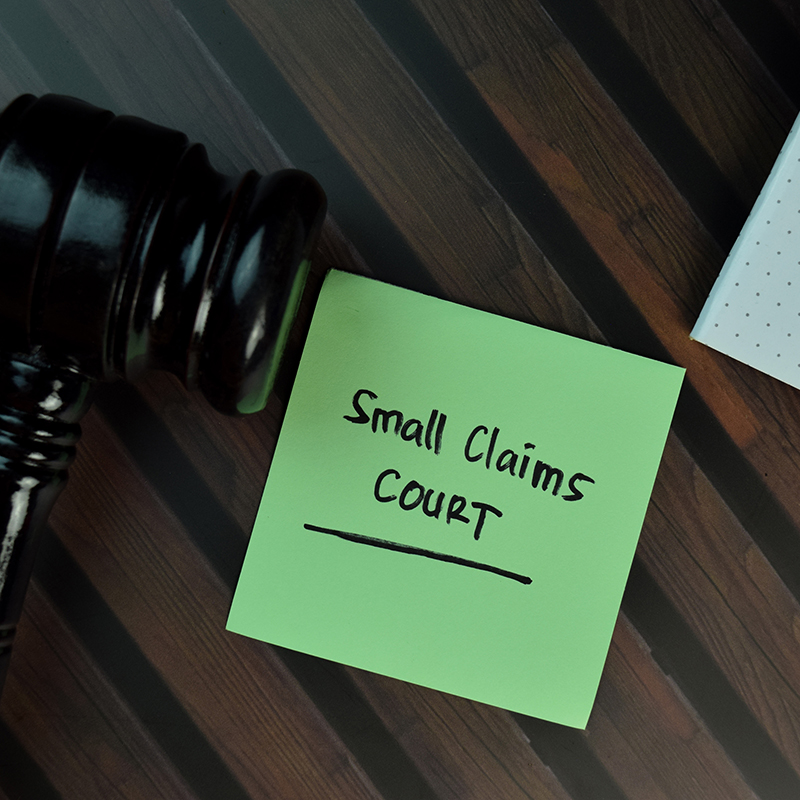 Small Claims
                                Court